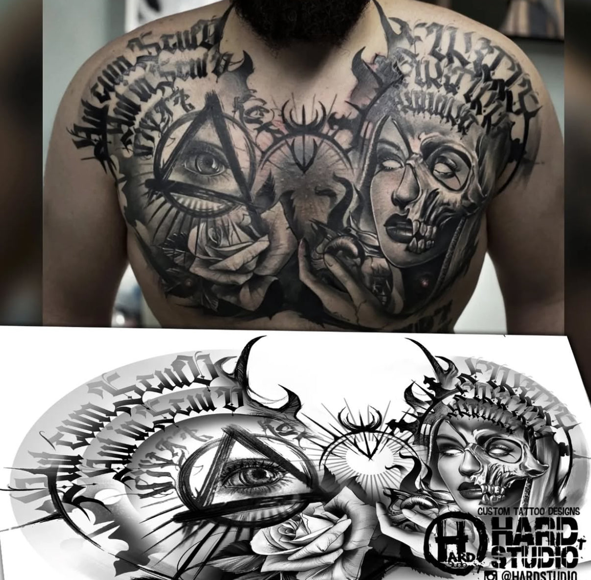 Tattoo Design für Deine Brust – Individuell. Stylisch. 100% Du.