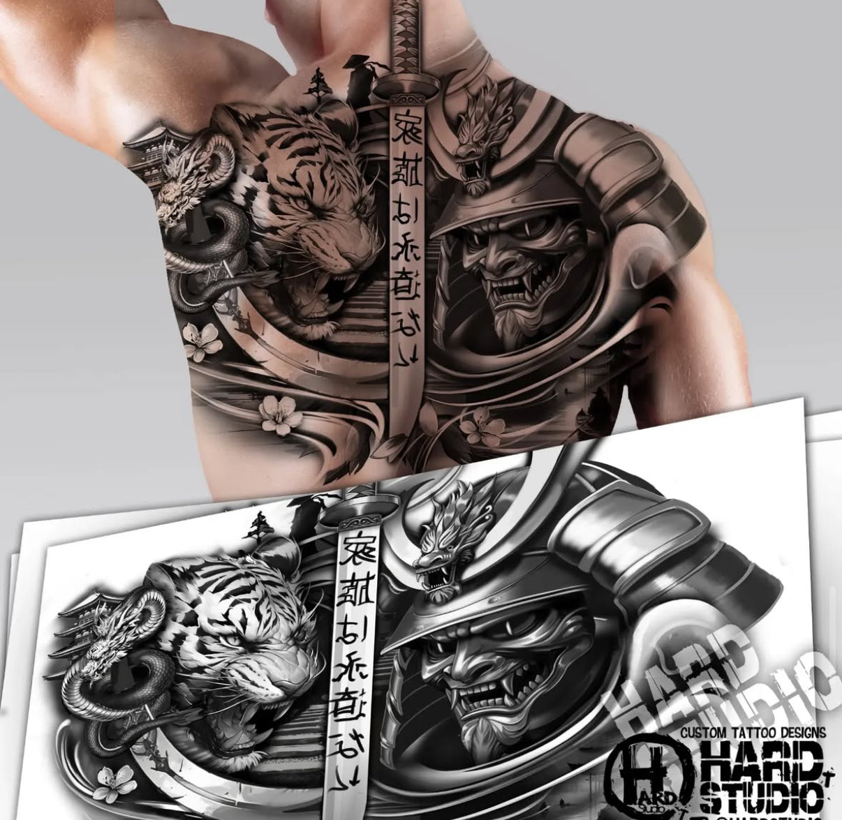 Tattoo Design für Dein Rücken – Einzigartig. Individuell. 100% Du.